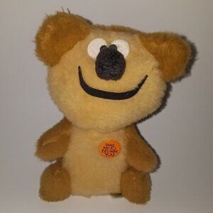 VTG Take Me To Bed With You Plush Toy Bear Tan Brown Commonwealth Pennsylvania